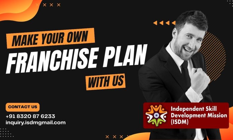 Create your own franchise plan with ISDM Computer Education Franchise