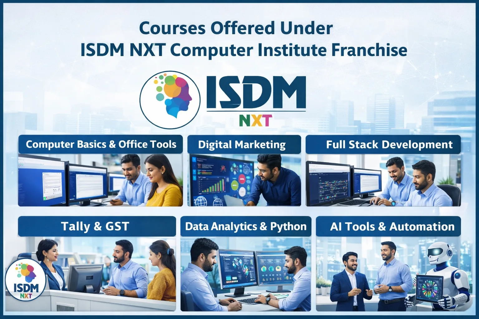 job oriented computer courses in Madhya Pradesh institute, professional IT and computer certification programs in MP, tally GST and accounting courses in computer institute, programming and digital skills courses in computer training institute