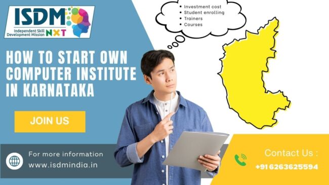 Start computer institute in Karnataka, Computer institute franchise in Karnataka, How to open computer institute Karnataka, ISDM NxT computer institute Karnataka