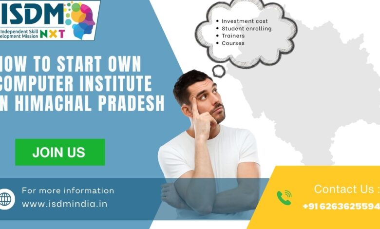 computer education in himachal pradesh, demand for computer skills, profitable education business, career and skill development, digital learning growth