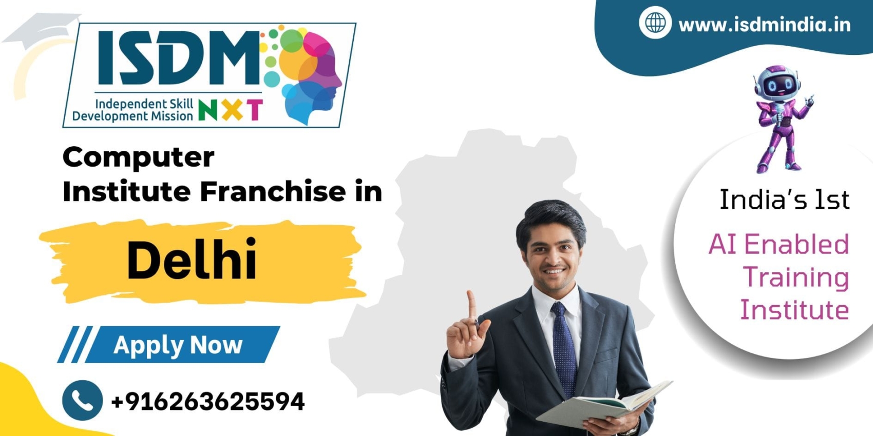 Computer Institute Franchise in Delhi with ISDM NxT AI enabled training system,AI powered computer training institute franchise opportunity in Delhi,Best computer institute franchise business in Delhi for entrepreneurs
