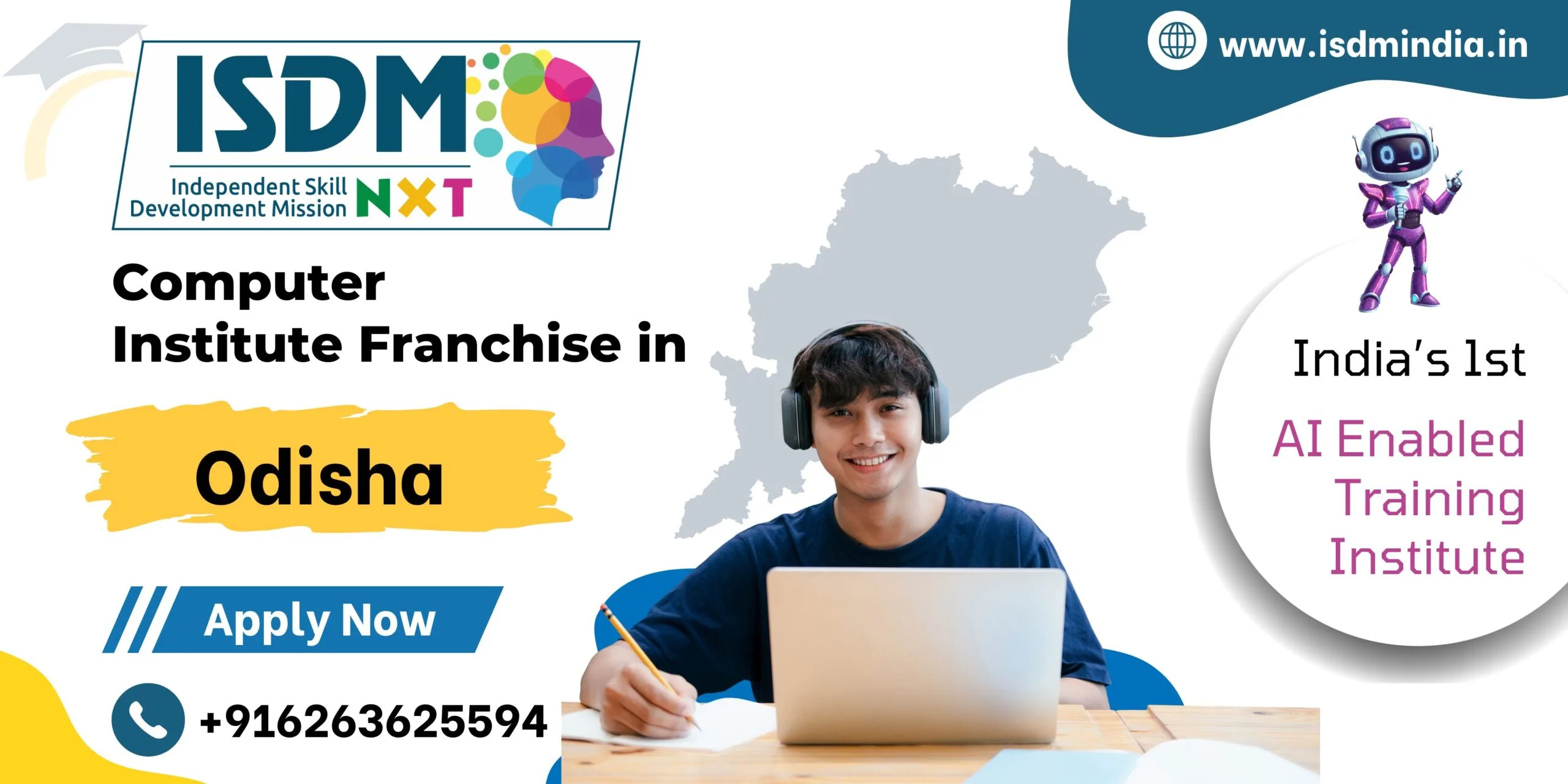 Computer institute franchise in Odisha by ISDM NxT , AI enabled computer training institute franchise in Odisha , Students learning computer courses in ISDM NxT institute Odisha