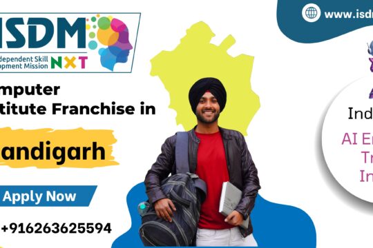 Computer institute franchise in Chandigarh by ISDM NxT , AI enabled computer training institute franchise in Chandigarh , Students learning computer courses at ISDM NxT institute Chandigarh