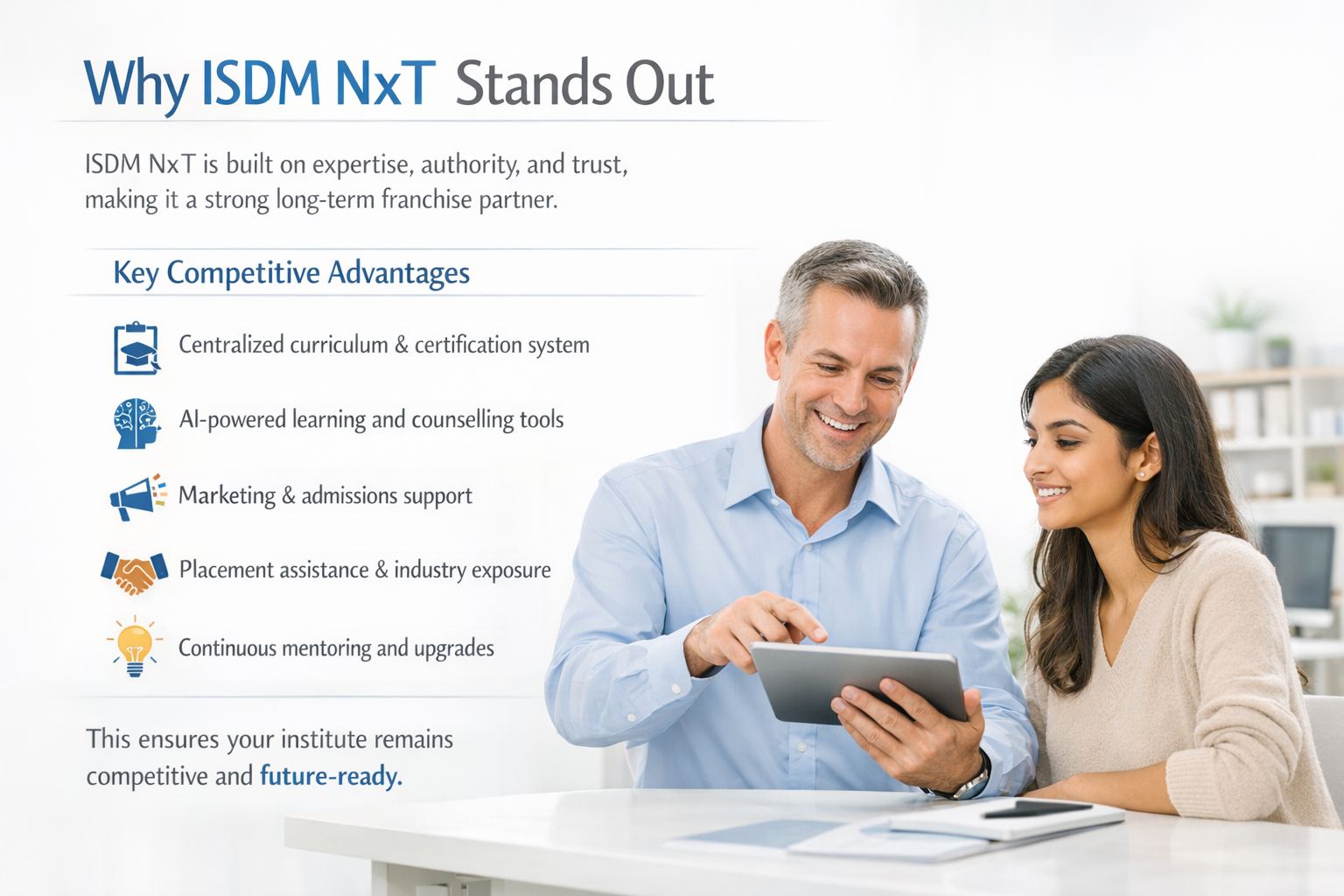 trusted computer institute franchise brand in India, ISDM NxT education and skill development franchise, recognized computer training institute franchise network, certification and placement focused education franc