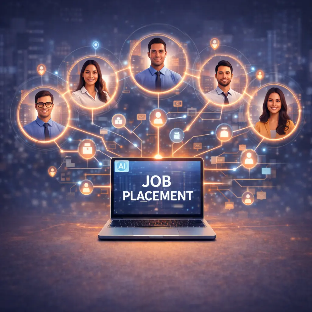 ISDM NxT centralized placement engine, AI-powered job placement network, connected professionals hiring system, smart career matching platform, digital placement ecosystem