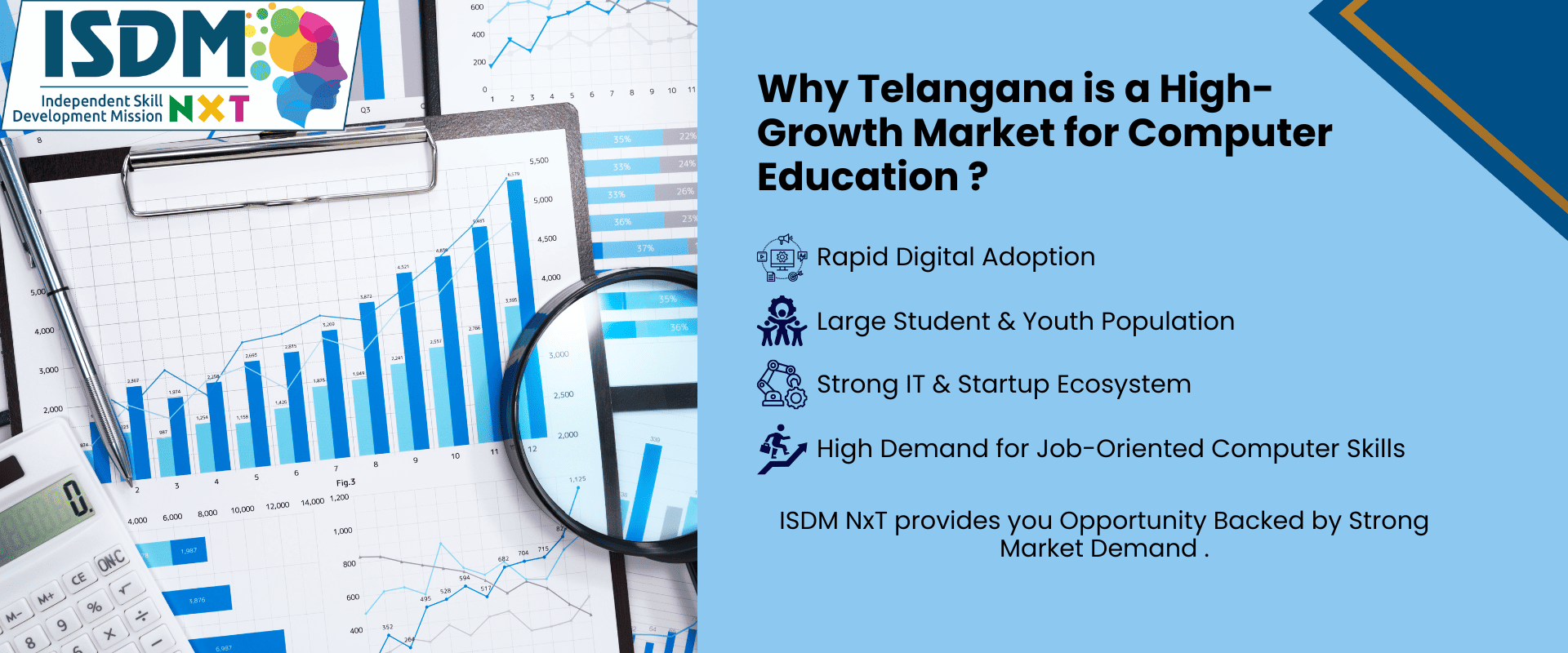 high growth computer education market in telangana, digital education demand in telangana, skill development opportunities in telangana